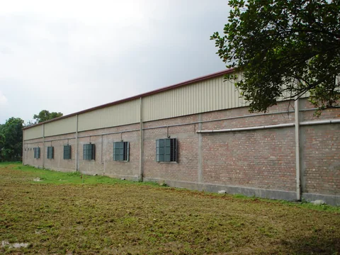 Long-span industrial facility