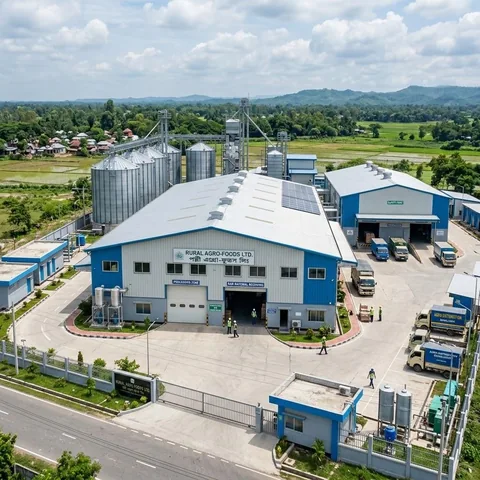 Agro-industrial building and production infrastructure
